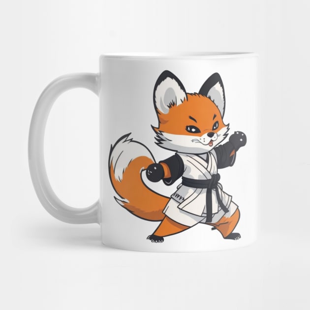 kung fu fox by Majkel&Majkel